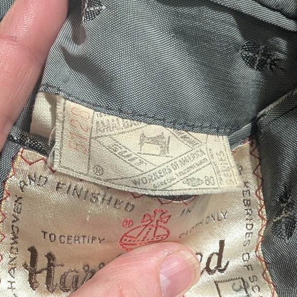 Vintage Eddie Bauer Harris Tweed Sport Coat Blazer Jacket 42 Long - Picture 13 of 13